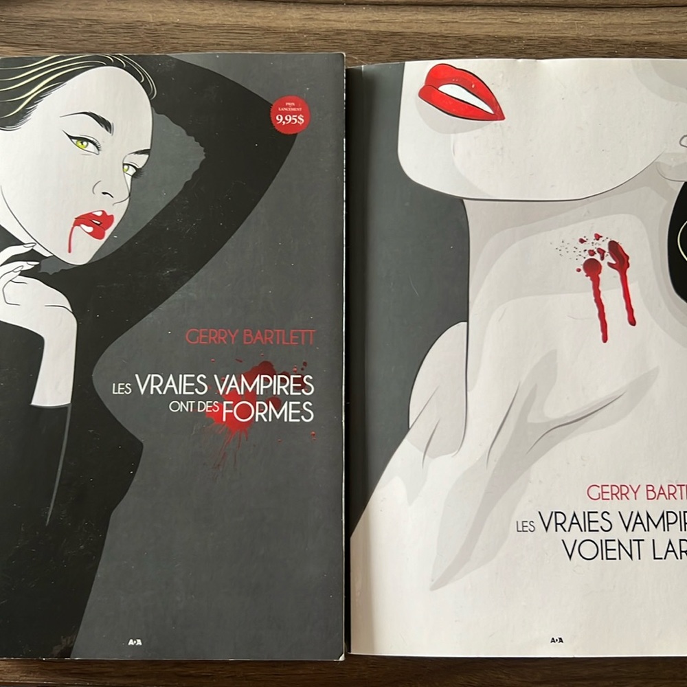 Les vraies vampires, 1-2 - Livres en français, books in french